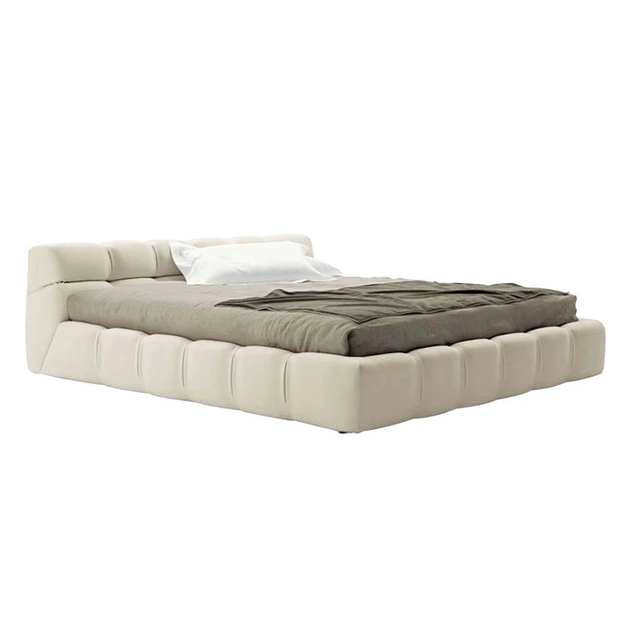 Italian minimalist master bedroom cloth bed 1.5 1.8m modern simple light luxury double bed tatami wedding bed