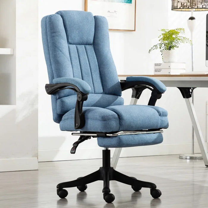Simple Office Chair Oficina Home Lifting Swivel Cloth Fabric Computer Chair Massage Function Gaming Chair Silla Furnitures