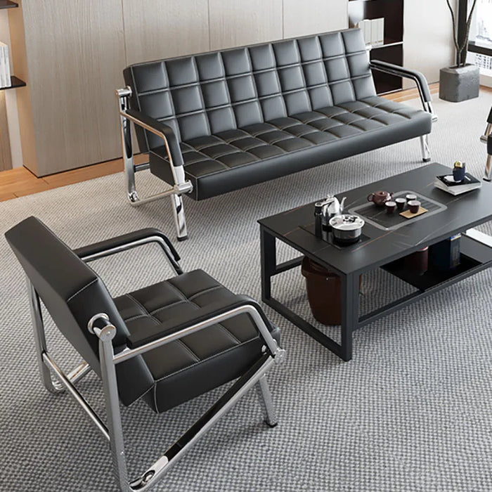 Cozy Luxury Living Room Sofa Black Long Office Lazy Living Room Sofas Lounge European Divani Da Soggiorno Household Items