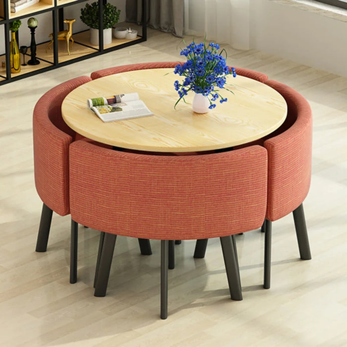 Simple Home Coffee Table with Seat, Lounge Bar, Negotiation Table, Tea Table, Dining Table, A Set of Table and Chair Combination