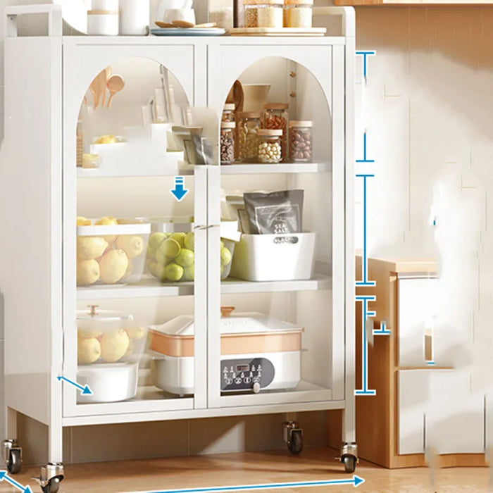 Shelf Modern Sideboards Kitchen Display Metal Modular Luxury Storage Sideboards Dining Szafka Kuchenna Small Room Furnitures HDH