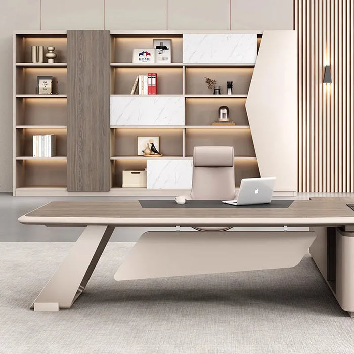 Studio Reception Office Desk Executive Standing Desktops Modern Office Desk Monitor Escritorios De Oficina Office Furniture
