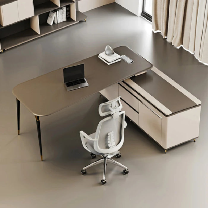 Conference Executive Desk Computer Height White Modern Luxury Aesthetic Corner Desk Organizer Mesas De Computador Furniture