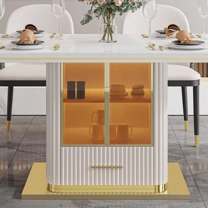 Design Conference Dining Tables Kitchen Balcony Office Hallway Bar White Dining Tables Salon Cocina Muebles Nordic Furniture