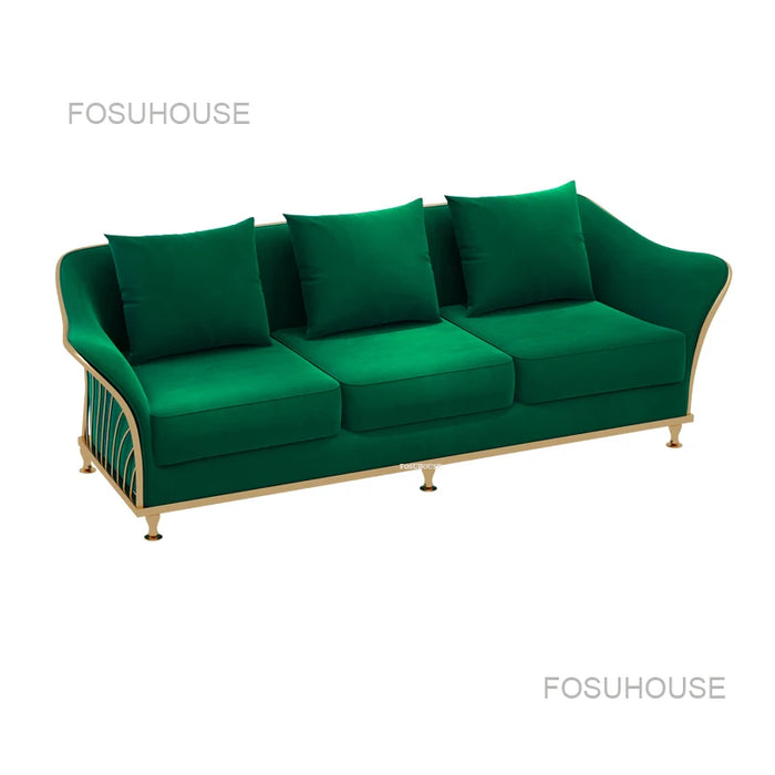 Simple Modern New Cloth Sofas For Living Room Nordic Small Family Sofa Armchair Hotel Luxury Leisure Sofa Living Room Furniture