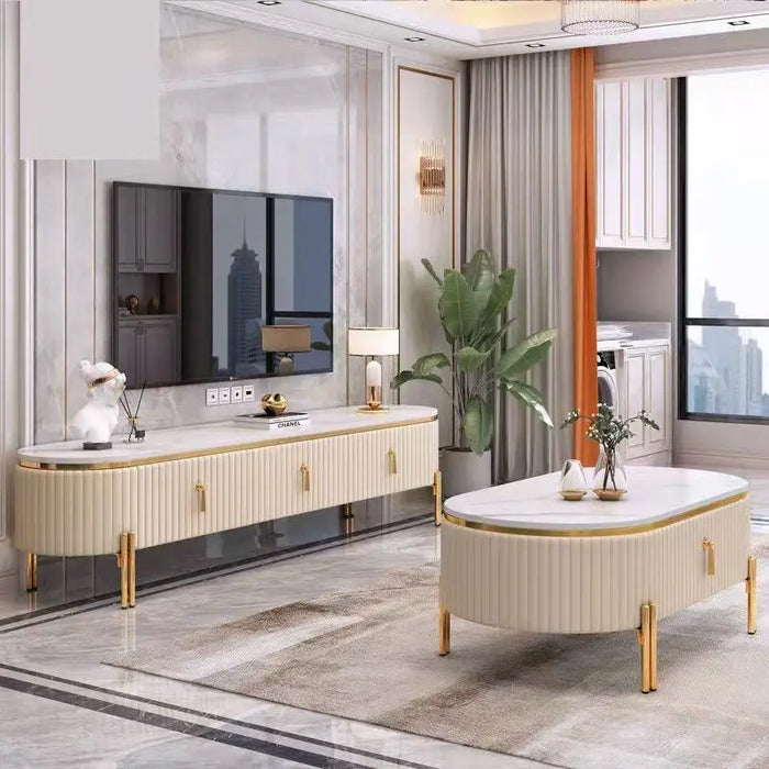 Modern Display TV Stands Plant Table Mid Century Center TV Stands Corner Fireplace Muebles Para El Hogar Living Room Furniture