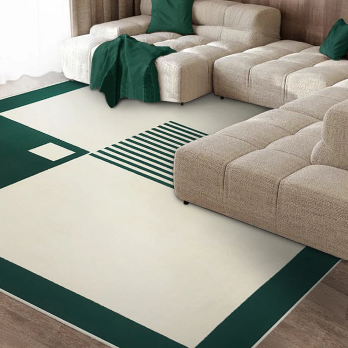 Simple Soft Thick Plush Carpets Large Area Living Room Rugs Cloakroom Dressing Table Rug Modern Home Bedroom Decoration Carpet