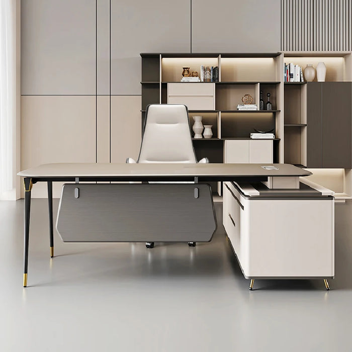Conference Executive Desk Computer Height White Modern Luxury Aesthetic Corner Desk Organizer Mesas De Computador Furniture