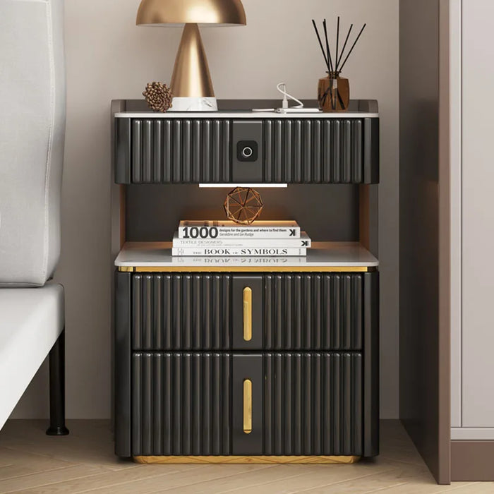 Outdoor Simple Nightstands Lamp Pretty Organizers Minimalist Simple Bedside Table Nordic Multifunctional Nachttisch Furnitures