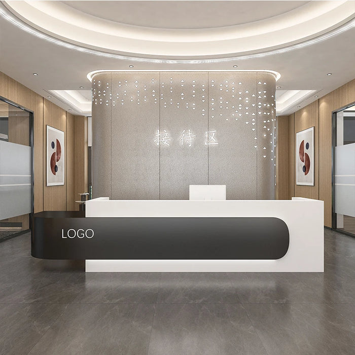 Service Office Reception Desks Podiums Executive Bar Counter Wooden Salon Reception Desks Study Mesa Escritorio Luxury Furniture