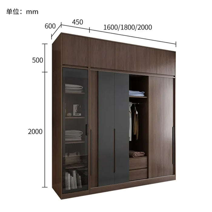 Organizer Clothe Wardrobe Storage Shoes Bedroom Women Wardrobe Home Room Multifunctional Armoires De Salon Household Items