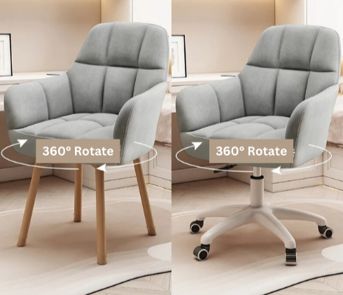 Swivel Pink Make Up Computer Chair Wheels Desk Chair Individual Armchair Student Dormitory Silla Gamer Apartment Furniture