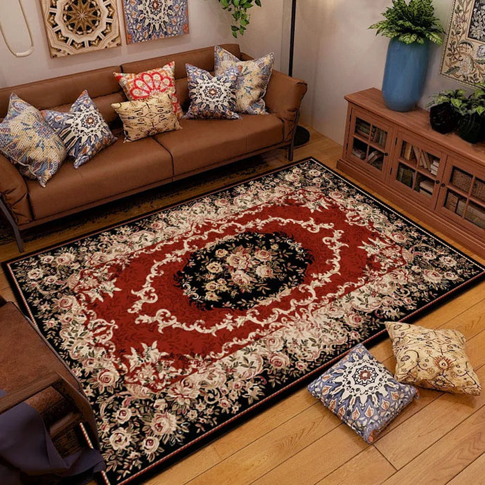 2024 Bedroom mat Doormat Rectangle Floral rug Living Room Classic Ocean Rugs Kids Kitchen Stairs Carpet Anti-ski