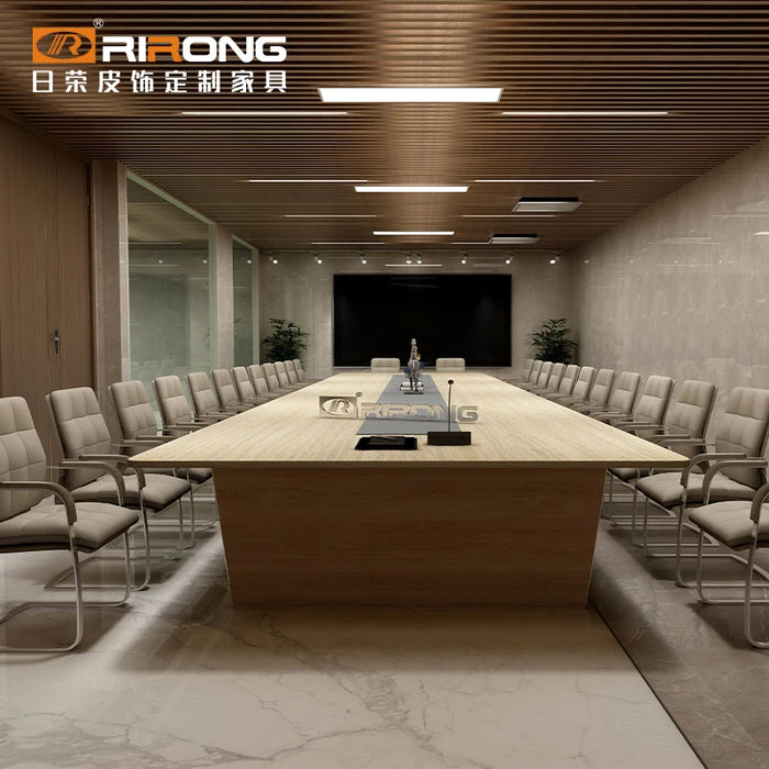 Leather desk conference table long table bar table conference room work table small negotiation desk