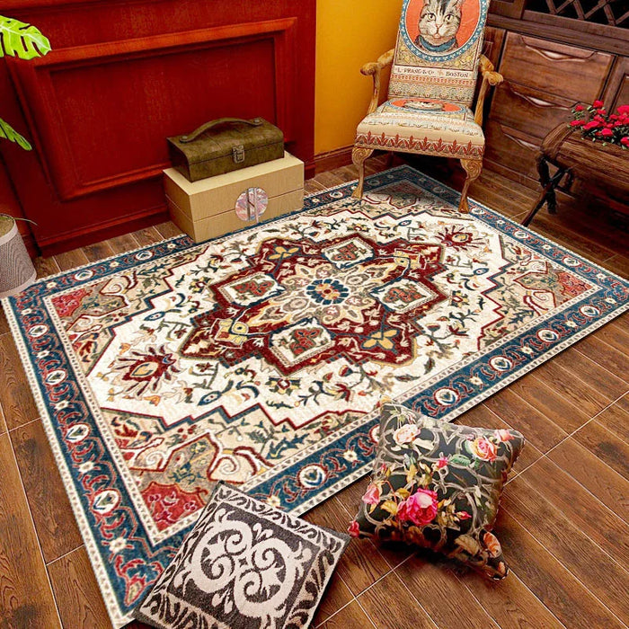2024 Bedroom mat Doormat Rectangle Floral rug Living Room Classic Ocean Rugs Kids Kitchen Stairs Carpet Anti-ski