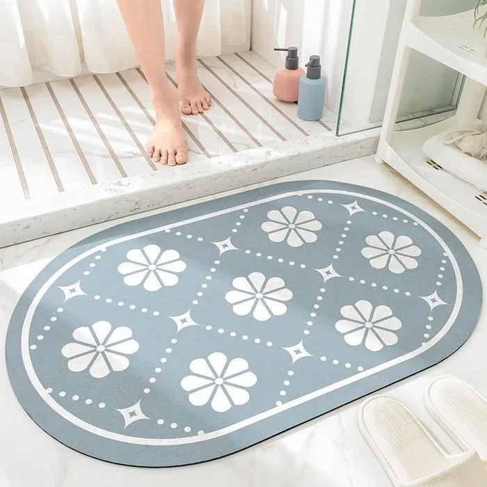 Bath Mats Bathroom Mat  Absorbent Quick Drying Shower Room Floor Carpet Kitchen Oil Proof Doormat Home Decor 80x120cm