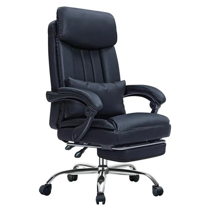 [Flash Sale]4 Styles Upscale Exectuive Chair High Back PU Leather Office Chair Adjustable Managerial Home Desk Chair[US-W]
