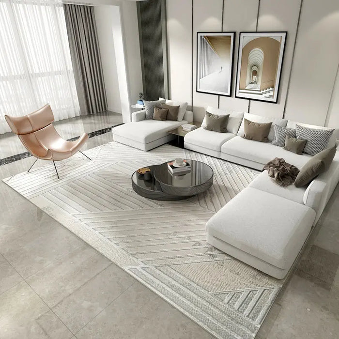 Modern Carpets For Living Room Nordic Frosty Style Bedroom Carpet Home Sofa Rug Thick Study Room Floor Mat Coffee Table Rugs