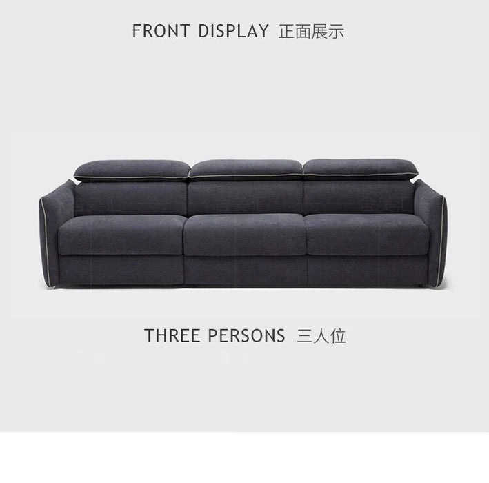 Living Room Sofa set 3 seater sofa recliner electrical couch linen fabric cloth sectional sofas muebles de sala moveis para casa