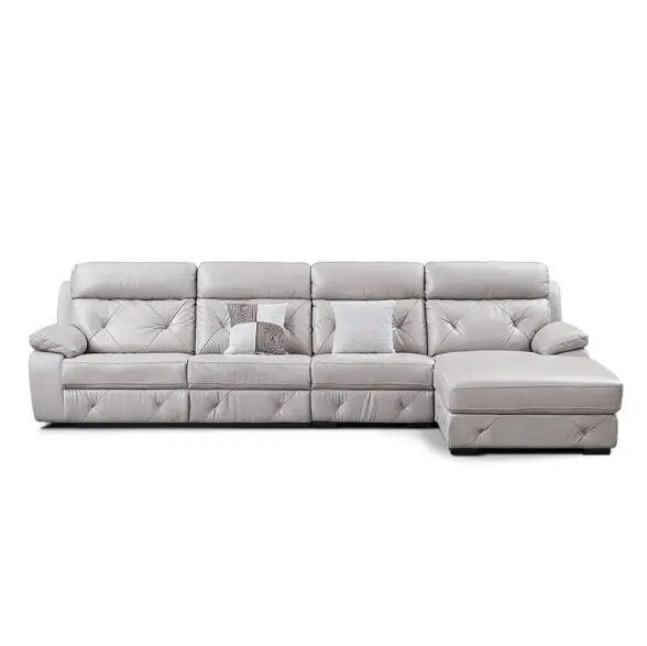 Living Room Sofa set corner sofa recliner manual real genuine leather sectional sofas L modern muebles de sala moveis para casa