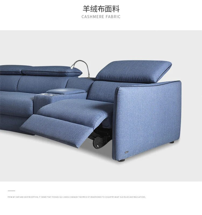 Living Room Sofa set 3 seater sofa recliner electrical couch linen fabric cloth sectional sofas muebles de sala moveis para casa