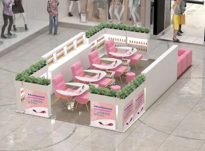 Multifunctional manicure sofa, feet, feet, eyelashes recliner, simple modern table and chair set