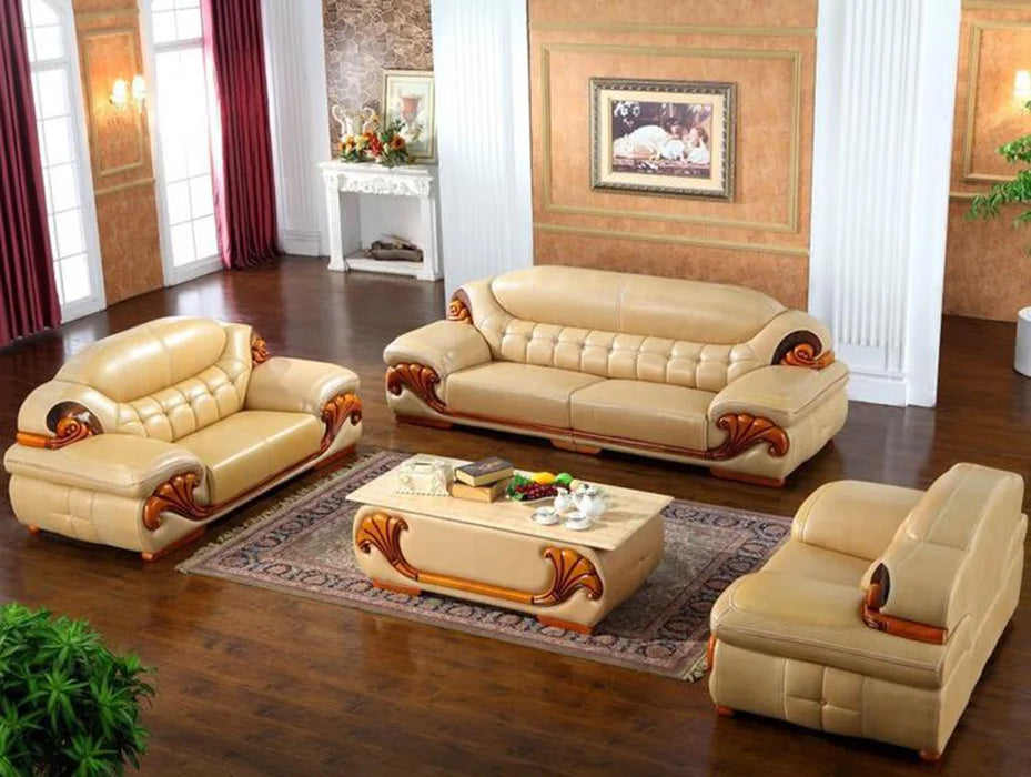 living room modern leather sofa European sectional sofa 0533