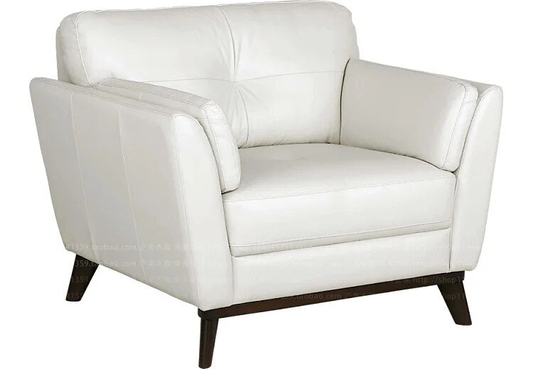 Living Room Sofa set furniture real genuine cow leather sofas puff asiento muebles de sala canape 3 seater shape sofa cama