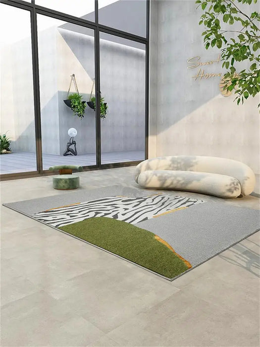 Modern Design Carpets For Living Room Home Light Luxury Bedroom Carpet Sofa Coffee Table Floor Rug Thicken Study Large Area Mat