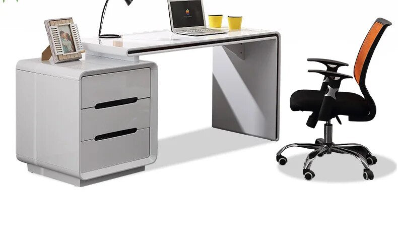 Mesa Escritorio de oficina white office desk recibidor de entrada mueble study table escrivaninha biurko scrivania picnic table