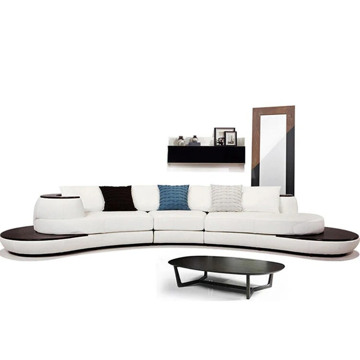 3pcs  import  leather sofa set  for big villa living room  #CE-GY-9040