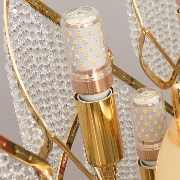 Luxury Modern Chandelier Lighting For Dining Room New Design LED Crystal Lamp Kitchen Island Decor Crystal Chandeliers