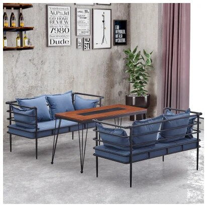 Tieyi sofa simple Nordic ins style coffee shop clothing shop milk tea shop restaurant studio Sofa Chair Holder