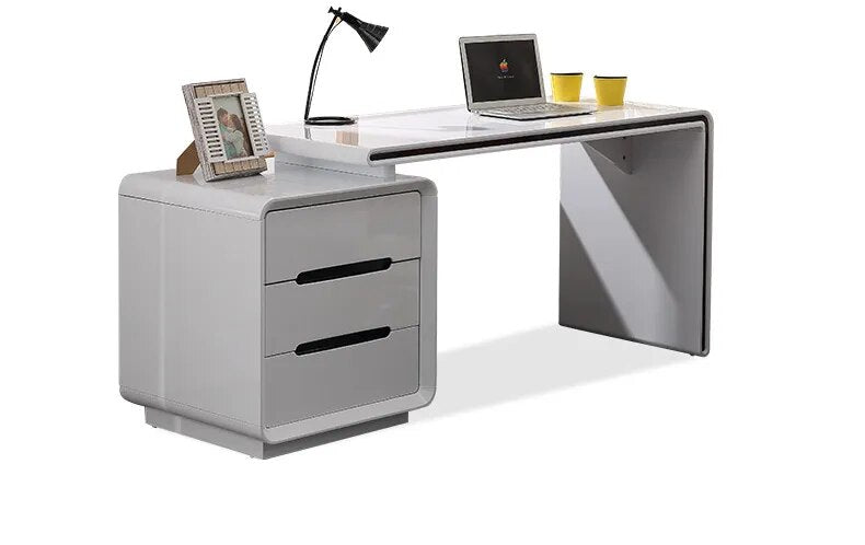Mesa Escritorio de oficina white office desk recibidor de entrada mueble study table escrivaninha biurko scrivania picnic table