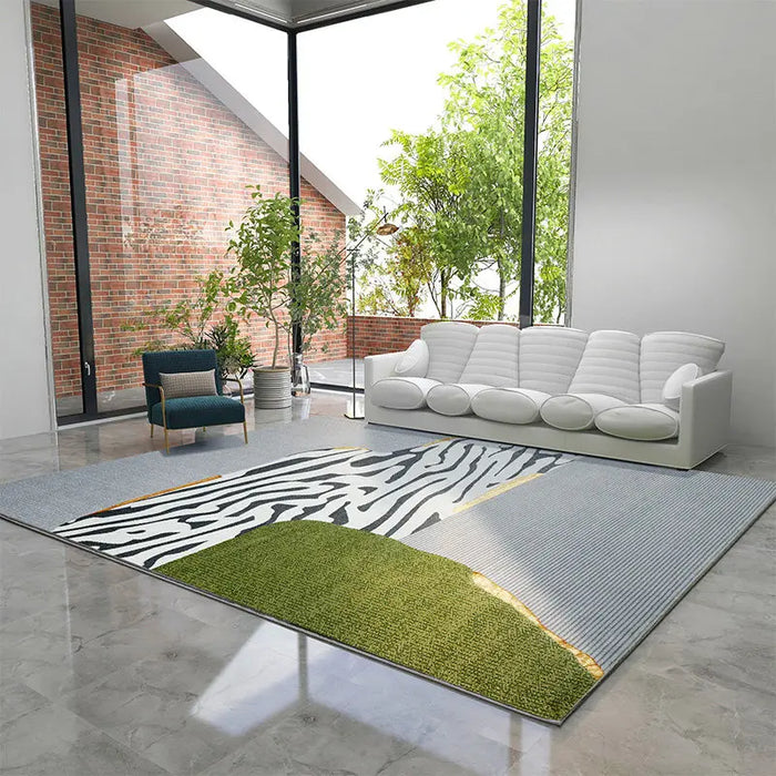 Modern Design Carpets For Living Room Home Light Luxury Bedroom Carpet Sofa Coffee Table Floor Rug Thicken Study Large Area Mat