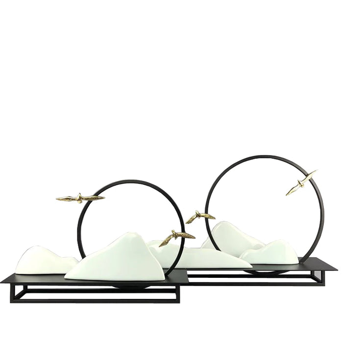 New Chinese style creative home decoration living room porch handicraft office model room interior soft decoration