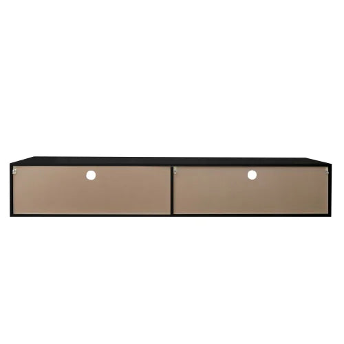 TV Stand  LED TV Cabinet 180 Wall Mounted Floating 80" TV Stand with 20 Color LEDs White