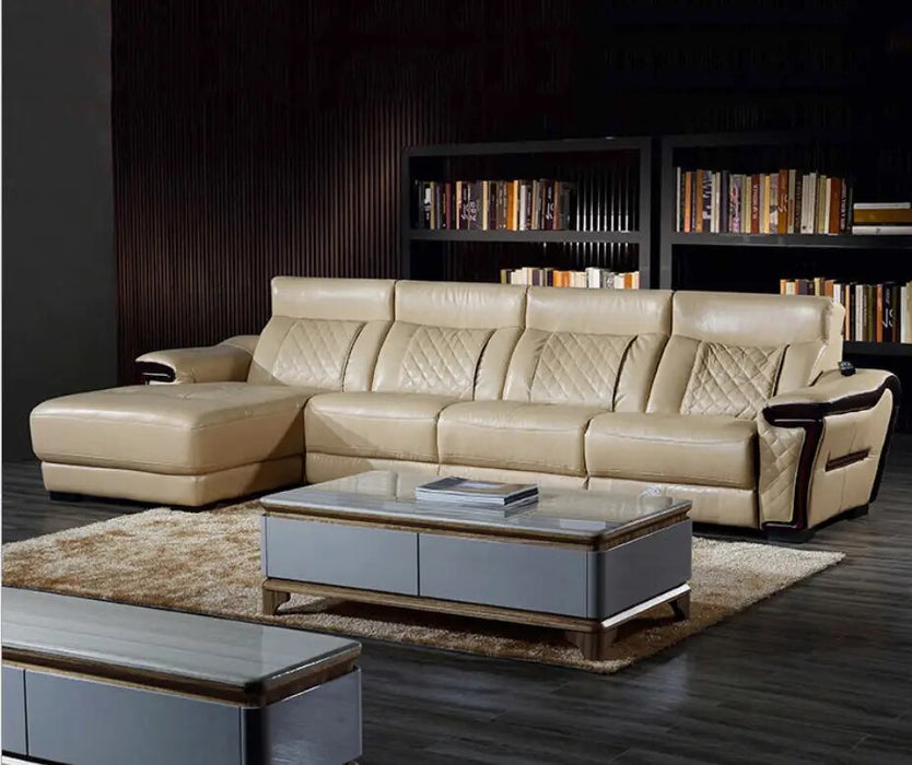 living room Sofa set диван мебель кровать muebles de sala massager L recliner genuine leather sofa cama puff asiento sala futon