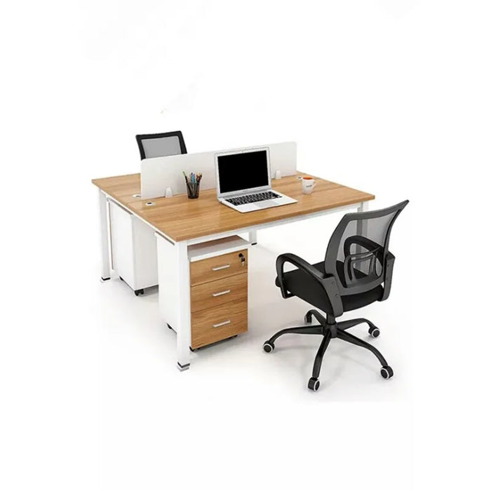 Office furniture staff single card position office desk and chair combination computer desk staff position
