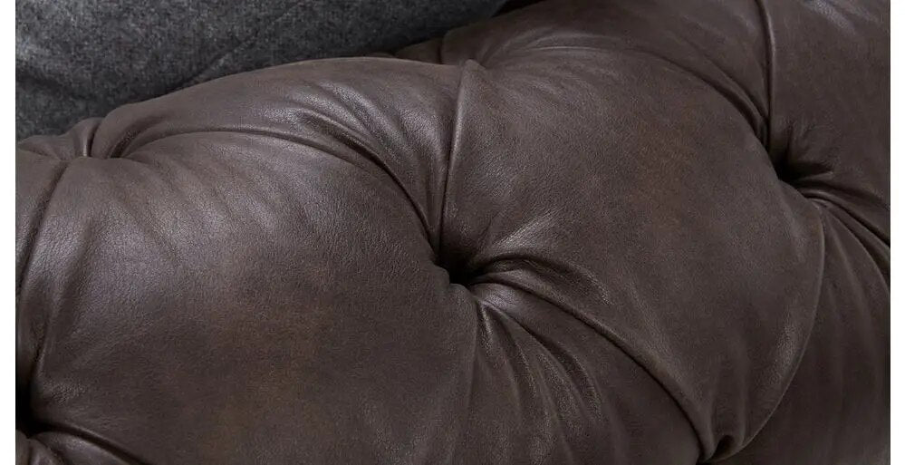 living room Sofa set диван мебель кровать muebles de sala chesterfield 3 seater real genuine leather sofa cama puff asiento sala
