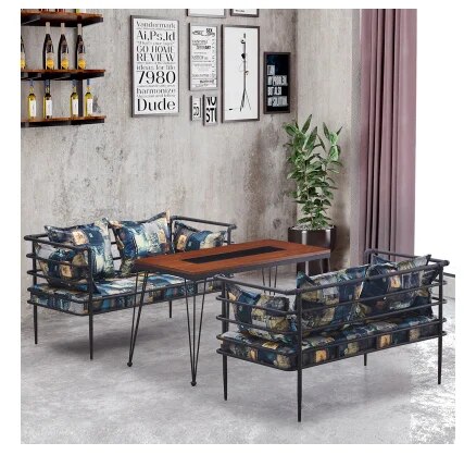 Tieyi sofa simple Nordic ins style coffee shop clothing shop milk tea shop restaurant studio Sofa Chair Holder