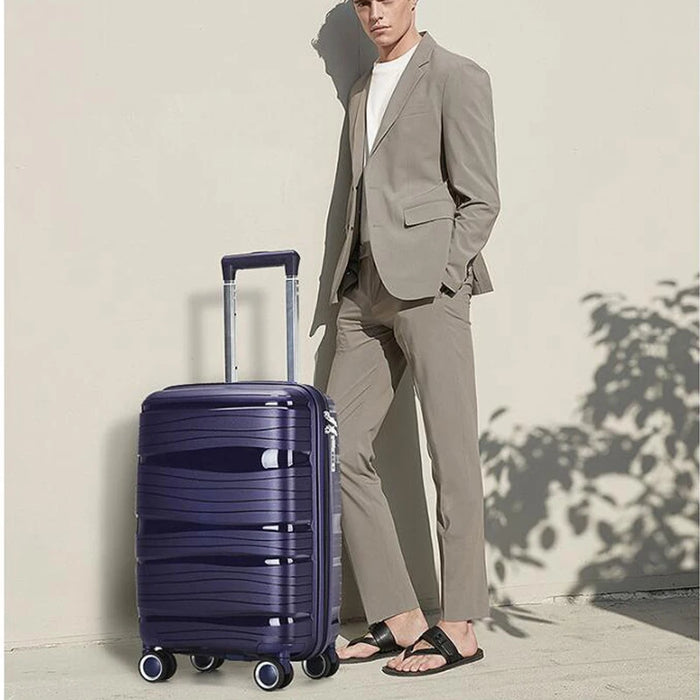 19/24 Inch Travelling Luggage Suitcase for Men Travel Bag with Wheels Hard Case Suitcase Spinner Wheels Carry-on Luggage Case