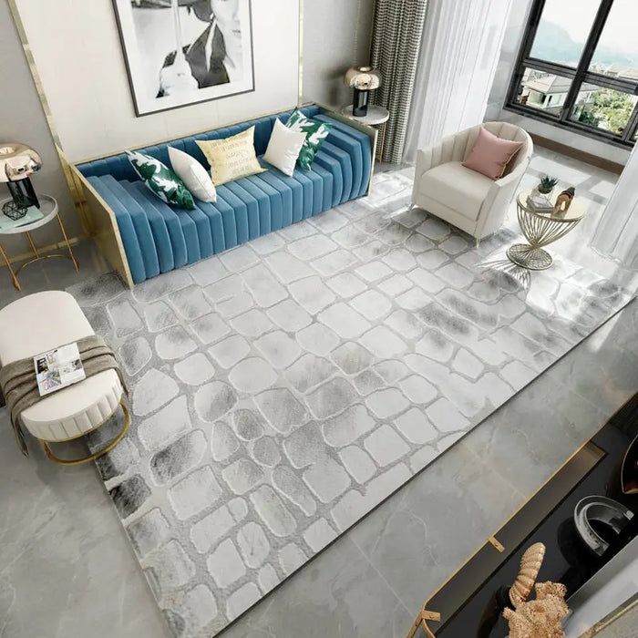 Modern Carpets For Living Room Nordic Frosty Style Bedroom Carpet Home Sofa Rug Thick Study Room Floor Mat Coffee Table Rugs