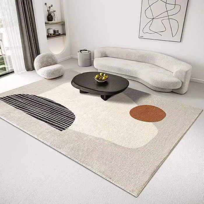 Modern Simple Living Room Carpet Soft Nordic Ins Fluffy Child Play Rug Shaggy Kid Room Carpet Rug for Bedroom Bedside Floor Mat