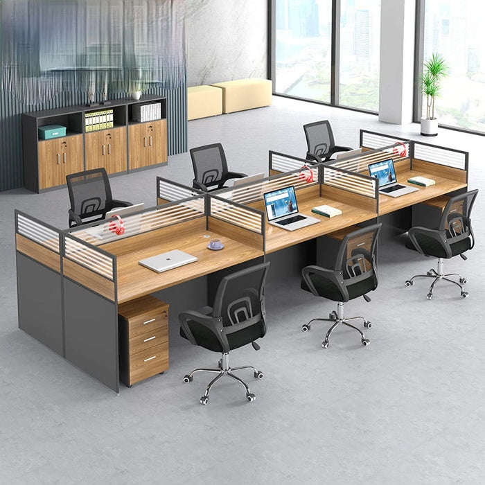 Office furniture, one-line desk combination screen partition office furniture