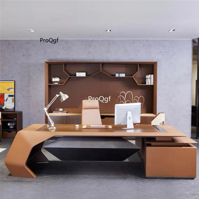 Prodgf 1Pcs A Set Fashion Classic Boss Office Table Desk(no chair)