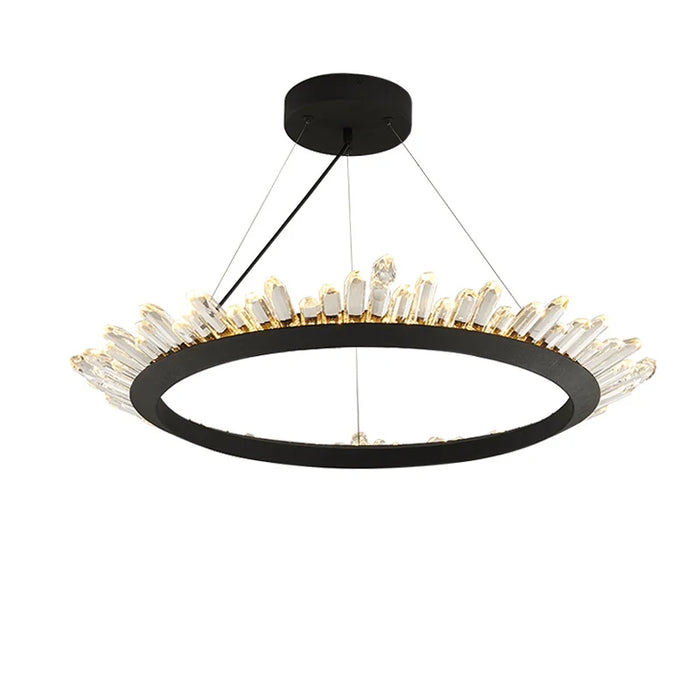 new brief design crystal chandelier modern lighting for living room dining room lustre crystal lampadari LED light
