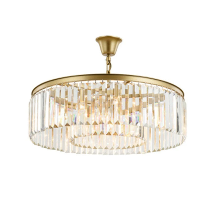 Nordic Lighting European Style Postmodern Creative Personality Art Living Room Chandelier American Crystal Lamp