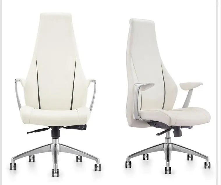 Modern office chair business conference chair computer chair fashion boss chair leather bow chair.