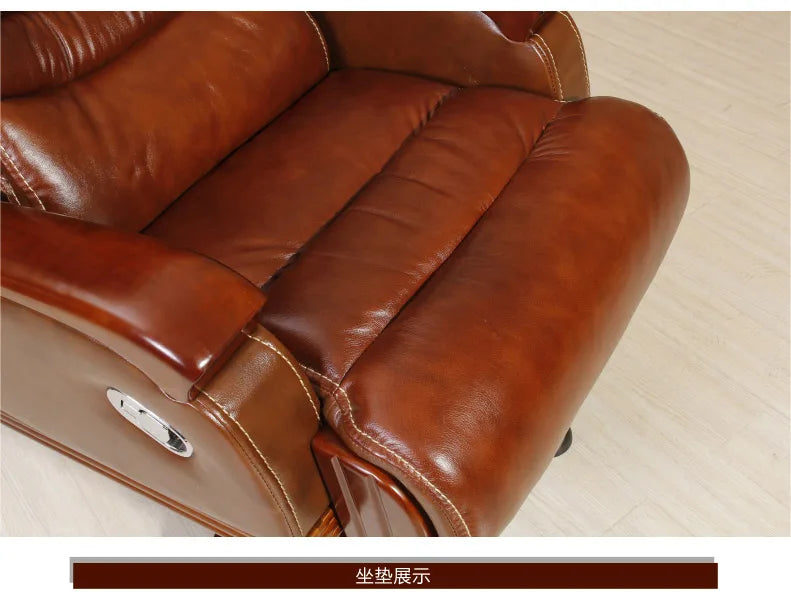 Luxury boss chair. Can lie leather of large chairs. High back of a chair lift chairs
